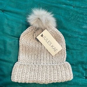 Jules Kae Knit Pom Beanie